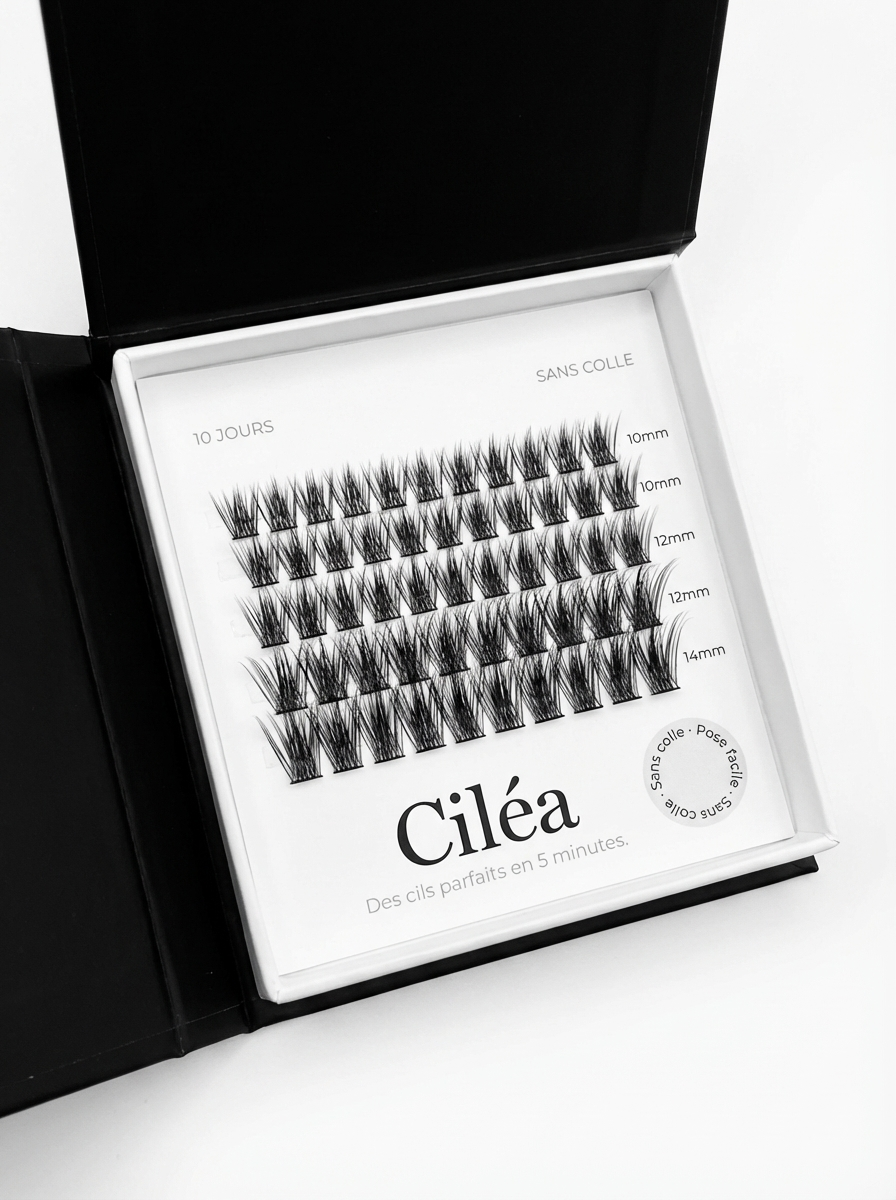 Ciléa Starter Kit— Extensions de cils sans colle | Pose en 5 min, tenue jusqu'à 10 jours